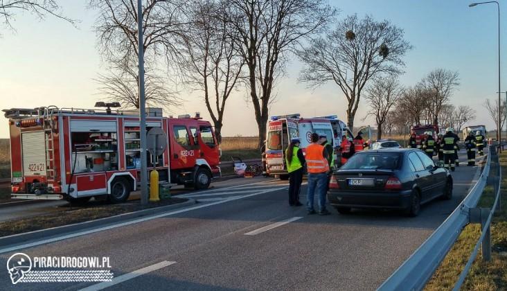 Śmiertelne zderzenie ze szkolnym busem