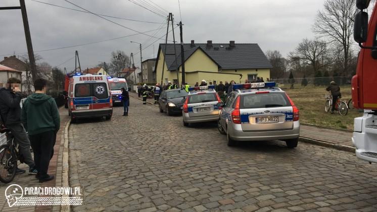 Dramatyczne zgłoszenie o osobach uwięzionych pod ciężarówką