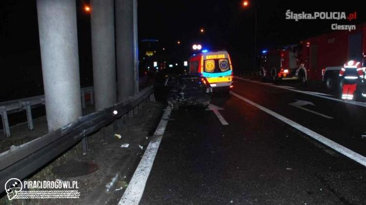 20 latek zginął w wypadku w Cieszynie. Wiozła go nietrzeźwa dziewczyna