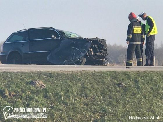 Czołówka vw z busem. 3 osoby ranne