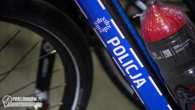Gdzie będą zamontowane koguty na razie nie wiemy - drogówka na rowerach
