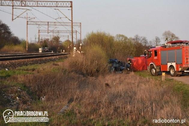 Matka zginęła, córka w stanie ciężkim. Dróżnik nie zamknął przejazdu kolejowego