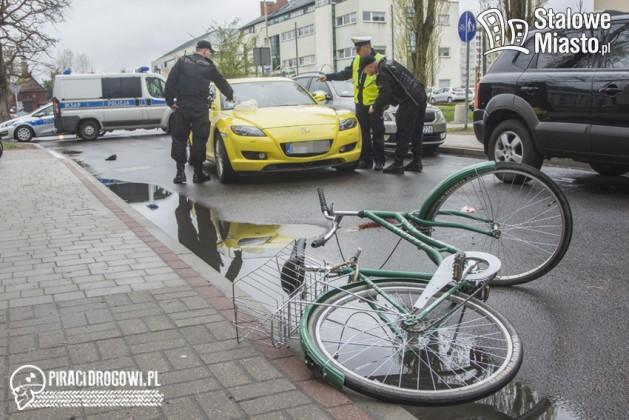 Potrącenie rowerzysty w Stalowej Woli 