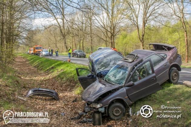 Mężczyzna zginął w zderzeniu  opla z fordem koło Sokołowic
