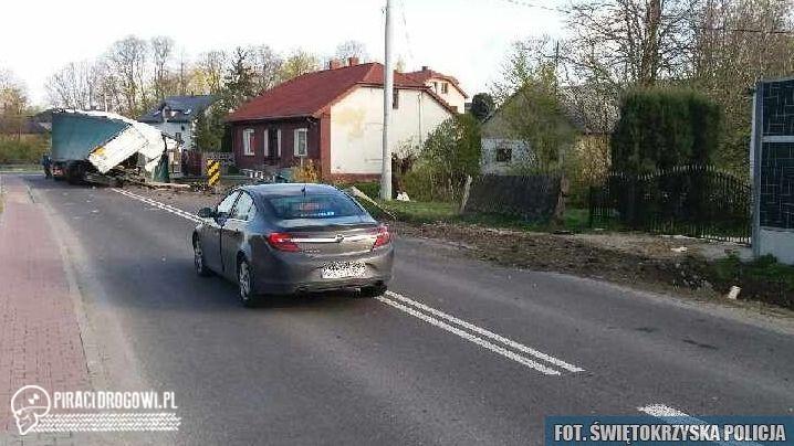 Pijany kierowca tira blokował ruch na drodze. Miał prawie 2,5 promila!
