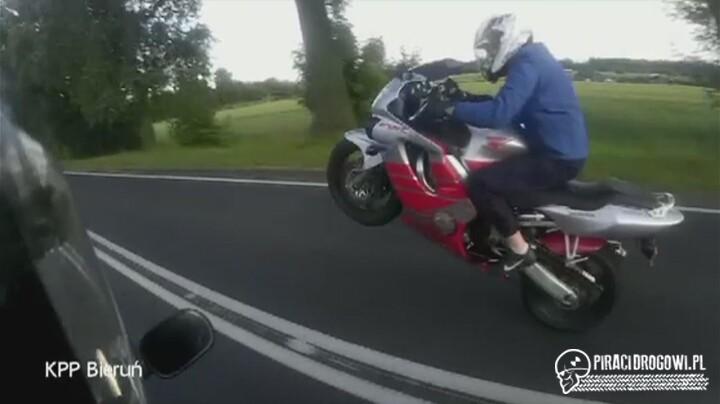 Motocykliści sami nagrywali swoje wykroczenia
