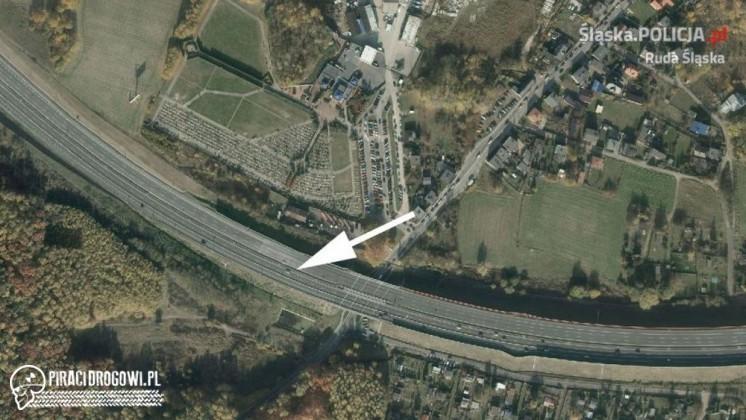 Potrącenie pieszego obywatela Mołdawii na autostradzie A4