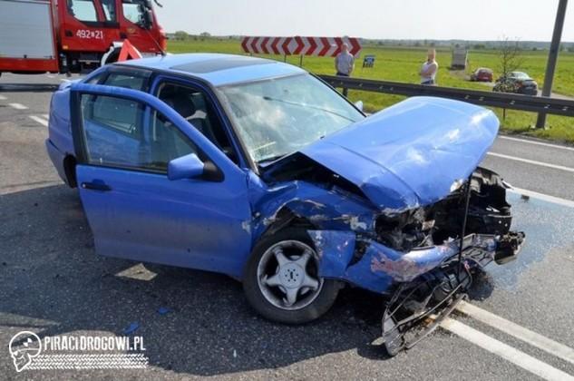 Wypadek na obwodnicy Szubina. Sprawca miał w organizmie 3 promile!