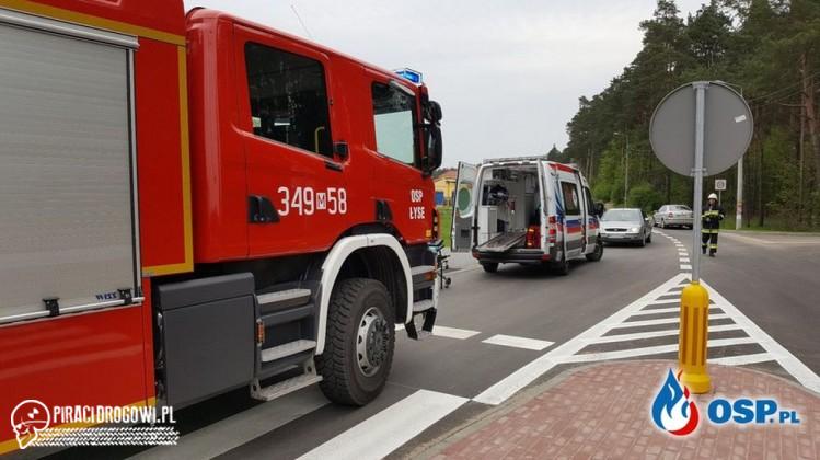 74-latek z promilami wjechał w słup energetyczny