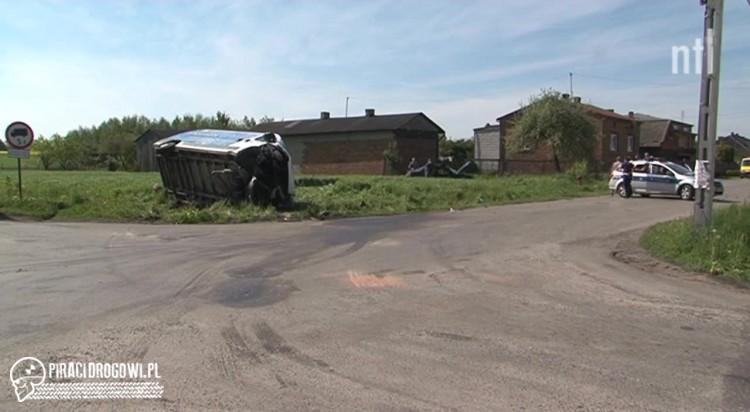 Wypadek na niebezpiecznym skrzyżowaniu w Okrajszowie pod Radomskiem!
