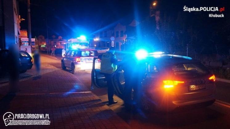 Pościg za pijanym kierowcą w Kłobucku