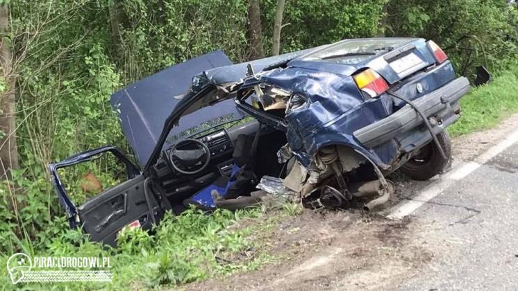 Rozerwany golf w zderzeniu z busem w Opolu