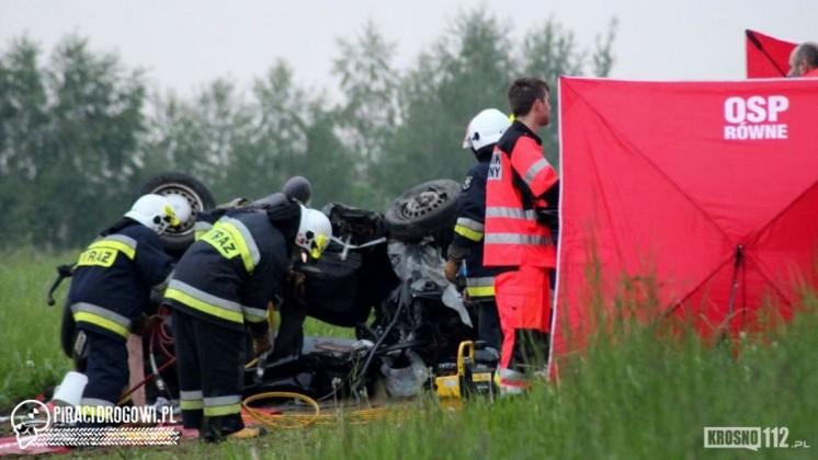 Tragiczny wypadek na DK 19. W zderzeniu nissana z tirem zginął mężczyzna