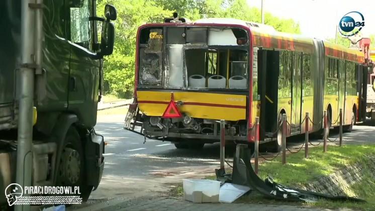 7 osób rannych po zderzeniu autobusu z ciężarówką. Sprawca był pijany!