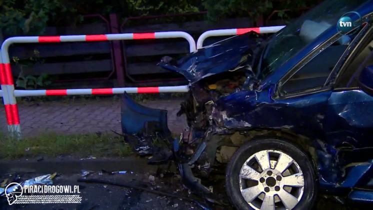 Czołowy wypadek na Dolnym Śląsku. 6 osób zostało rannych.