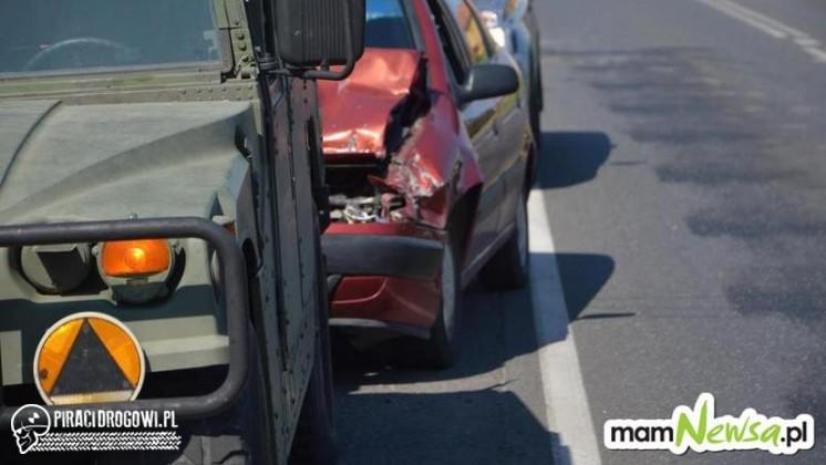 Wojskowy hummer ucierpiał w zdarzeniu pod Inwałdem. Tym razem nie amerykanie