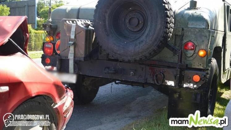 Wojskowy hummer ucierpiał w zdarzeniu pod Inwałdem. Tym razem nie amerykanie