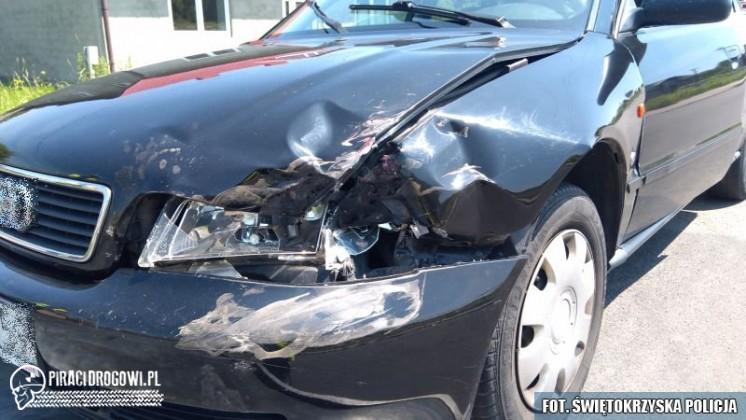 Mając 4 promile uciekł z miejsca wypadku i zasnął kilka ulic dalej