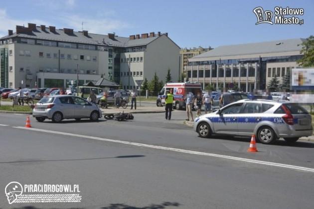 Wymusiła pierwszeństwo na motorowerze kierowanym przez 17-latkę