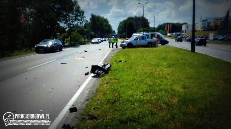Słowak chciał zawrócić i spowodował wypadek. Ranne 6 osób w tym 3 dzieci.