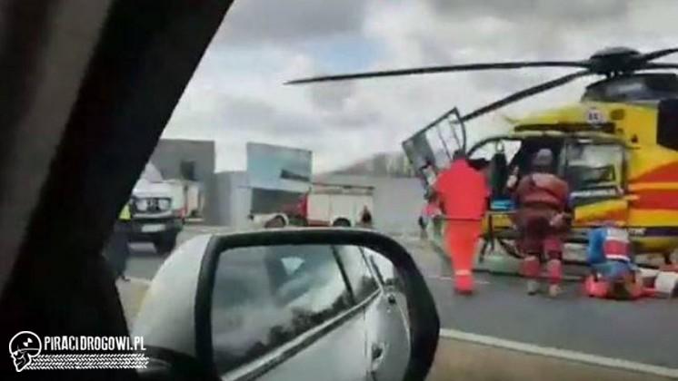 Motocyklista stracił panowanie nad maszyną i głową uderzył w barierę. Zginął!