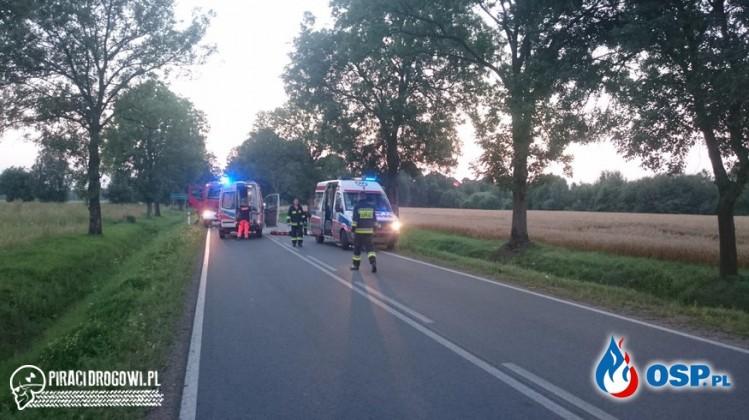 Tragedia. Dwaj bracia na motocyklach wjechali w drzewa i zginęli.