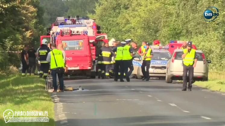 Cztery osoby zginęły w wypadku busa pod Kołobrzegiem!