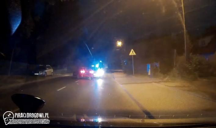 Pościg za pijanym kierowcą!