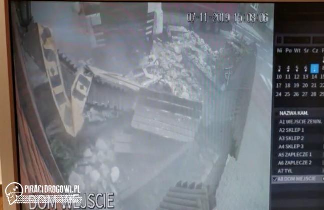 TIR staranował ogródek piwny i wbił się w restaurację. Nagranie z monitoringu!