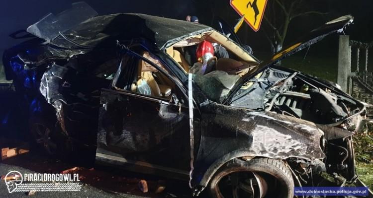 34-letni pijany kierowca skasował Porsche. Wydmuchał ponad 1,5 promila!