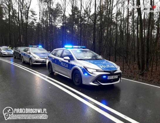 45-latka uderzyła volkswagenem w drzewo. W wypadku zginęła jej 69-letnia matka.