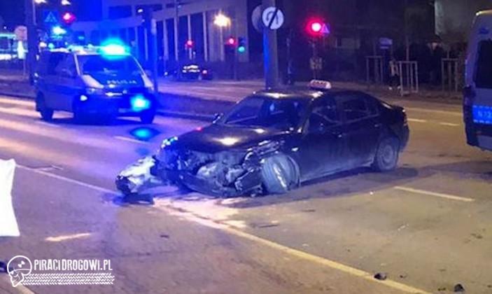 Wypadek radiowozu i osobówki w Sopocie. 10 osób rannych, w tym 8 policjantów.