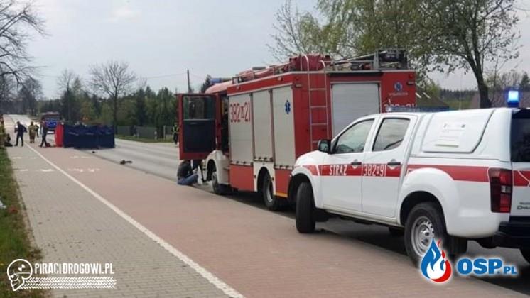 17-latek na elektrycznej hulajnodze zginął pod kołami samochodu.