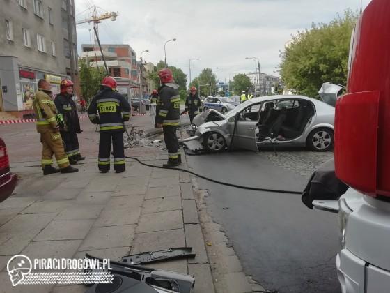 Wypadek ul. Globusowa 19.07.2020r.