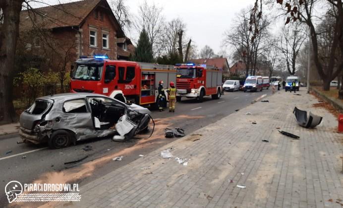 Tragiczny finał szalonej ucieczki pirata drogowego przed policją