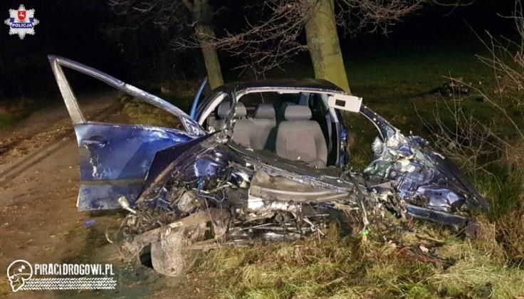 Wypadek pijanego kierowcy. Licznik wypadł z auta i zatrzymał się na 180 km/h!