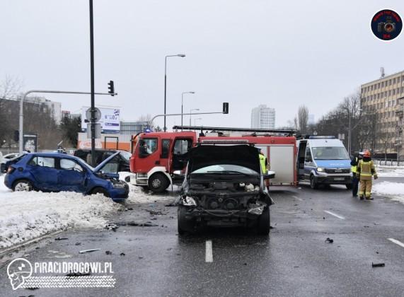 Wypadek z udziałem Służby Ochrony Państwa w Warszawie.