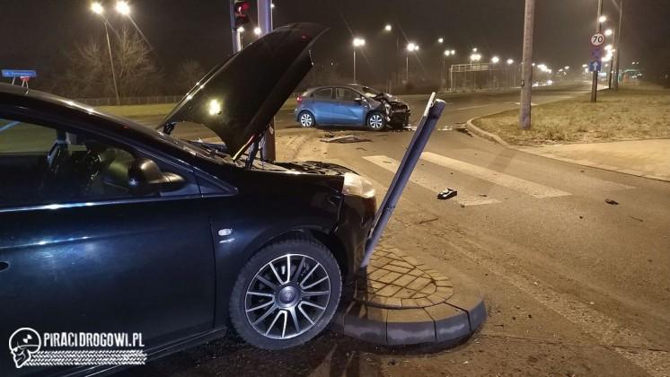 Pijany kierowca 'nie zauważył czerwonego światła' i doprowadził do wypadku!