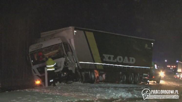 Seria wypadków na S3. Droga ze Skwierzyny do Międzyrzecza zablokowana