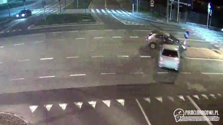 Wypadek na żywo. Nagranie z kilku kamer