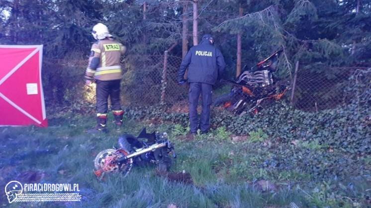 Dwóch motocyklistów zginęło w wypadku. Doszło do czołówki z jeepem.