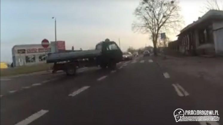 Kierowca ciężarówki bez rozumu (ostry komentarz)