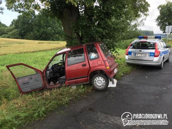 Tico roztrzaskało się na drzewie!