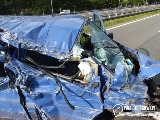 Wypadek na A4 w Katowicach. 2 osoby zginęły, 4 są ranne!
