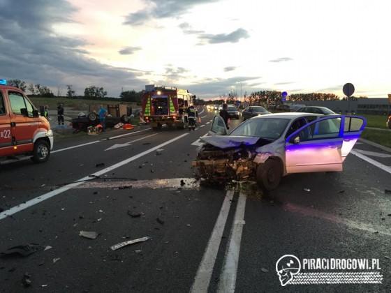 Groźny wypadek opla i BMW pod Opolem!
