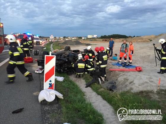 Groźny wypadek opla i BMW pod Opolem!