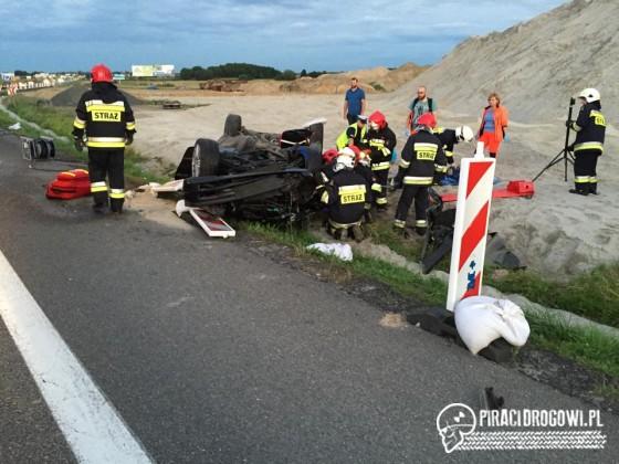 Groźny wypadek opla i BMW pod Opolem!