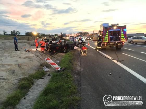 Groźny wypadek opla i BMW pod Opolem!
