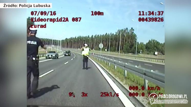 60-latka pędziła pod prąd, ruchliwą trasą S3. To mogło skończyć się tragicznie! 