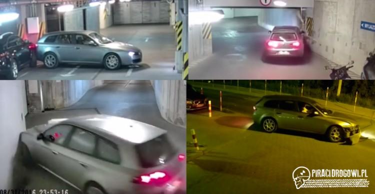 Kierowca alfy wyjeżdża z garażu w Warszawie. Ile promili obstawiacie?